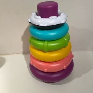 3 for $10- Blue box Colorful Stacking Ring Toy for Kids